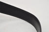 Authentic GUCCI Web Sherry Line Shoulder Hand Bag Suede Leather Black 3571J