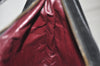 Authentic GUCCI Web Sherry Line Shoulder Hand Bag Suede Leather Black 3571J