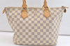 Authentic Louis Vuitton Damier Azur Saleya PM Shoulder Tote Bag N51186 LV 3571K