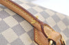 Authentic Louis Vuitton Damier Azur Saleya PM Shoulder Tote Bag N51186 LV 3571K