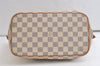 Authentic Louis Vuitton Damier Azur Saleya PM Shoulder Tote Bag N51186 LV 3571K