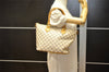Authentic Louis Vuitton Damier Azur Saleya PM Shoulder Tote Bag N51186 LV 3571K