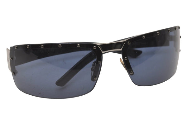 Authentic GUCCI Sunglasses Vintage Studded GG 1823/S Plastic Navy Blue 3573J