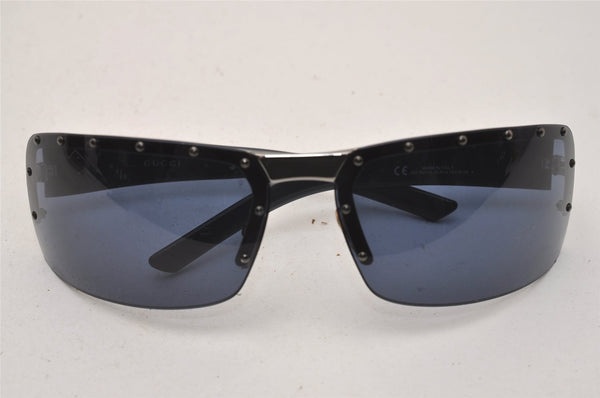 Authentic GUCCI Sunglasses Vintage Studded GG 1823/S Plastic Navy Blue 3573J
