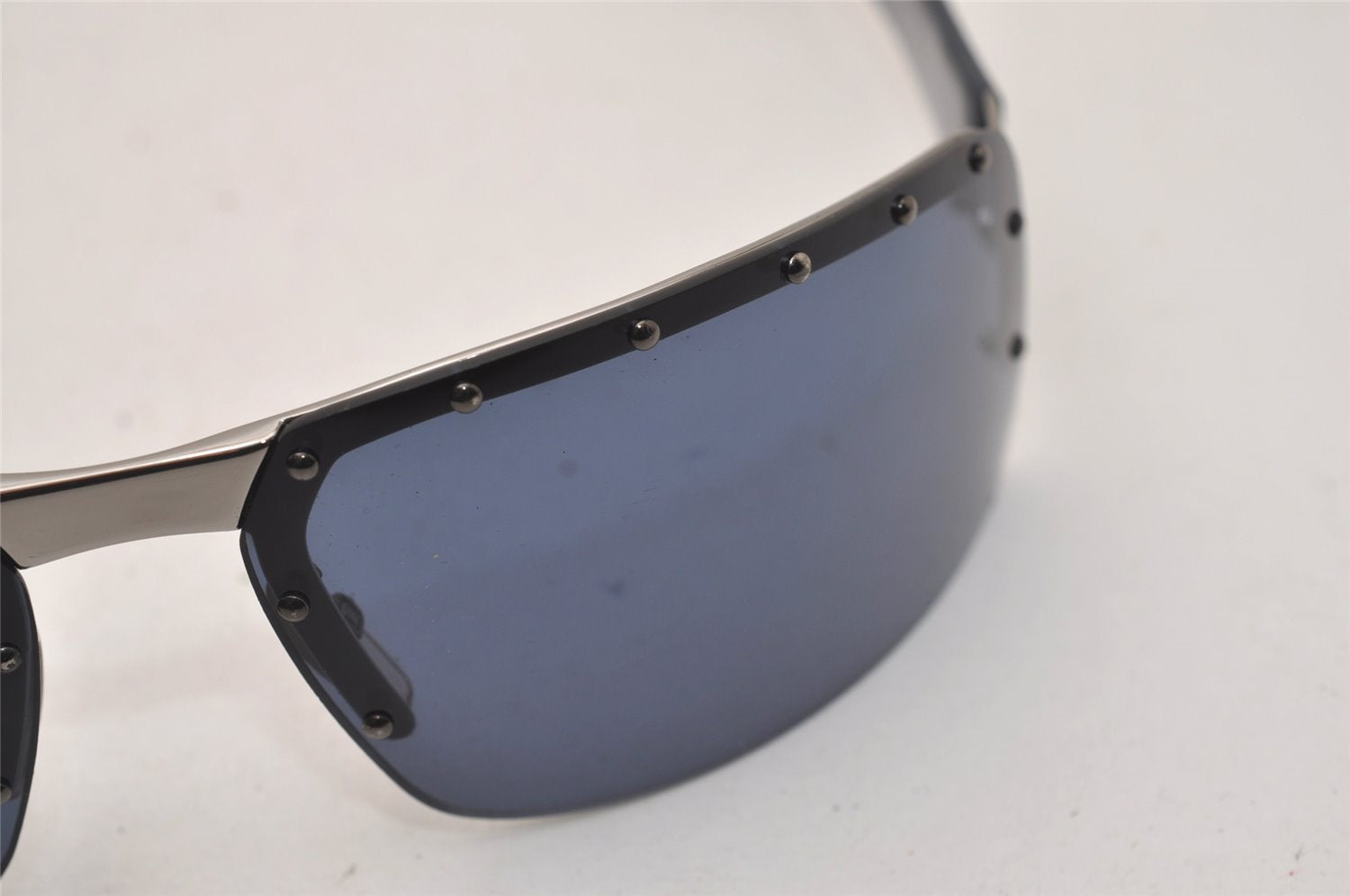 Authentic GUCCI Sunglasses Vintage Studded GG 1823/S Plastic Navy Blue 3573J