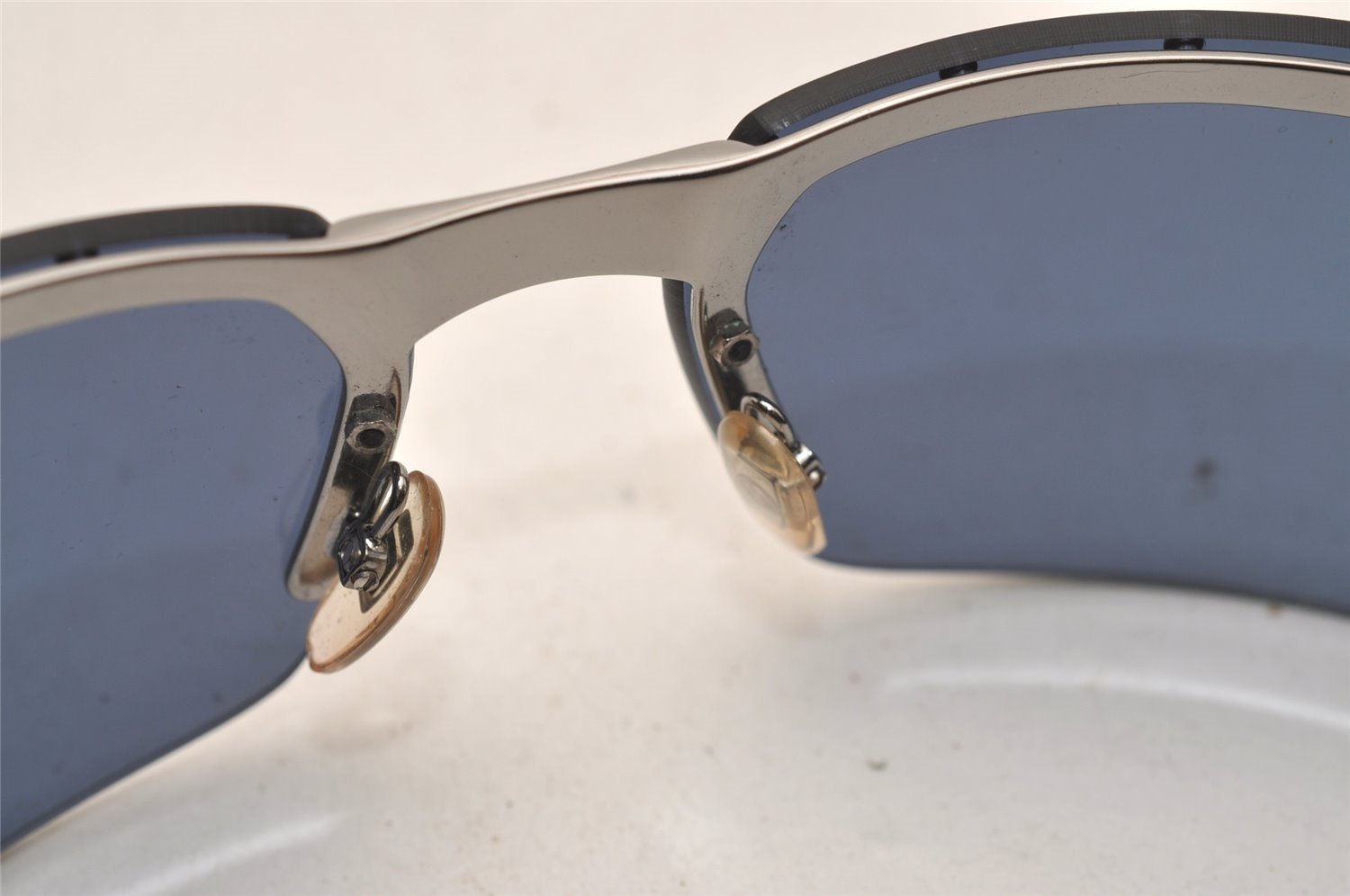 Authentic GUCCI Sunglasses Vintage Studded GG 1823/S Plastic Navy Blue 3573J