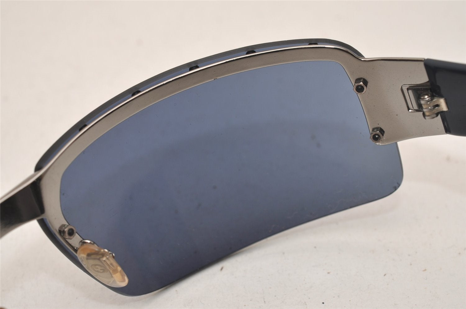 Authentic GUCCI Sunglasses Vintage Studded GG 1823/S Plastic Navy Blue 3573J