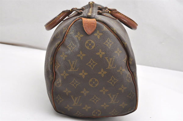 Authentic Louis Vuitton Monogram Speedy 35 Hand Boston Bag Old Model LV 3573K