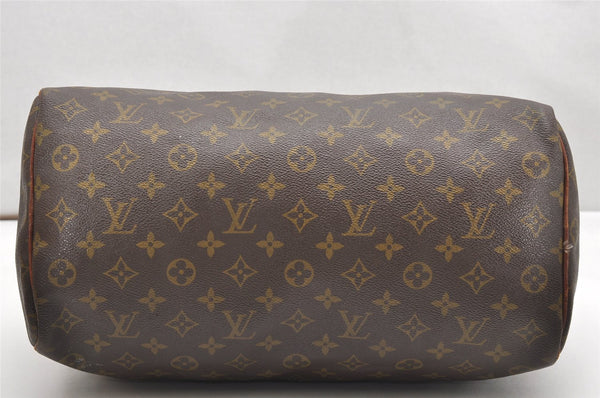 Authentic Louis Vuitton Monogram Speedy 35 Hand Boston Bag Old Model LV 3573K