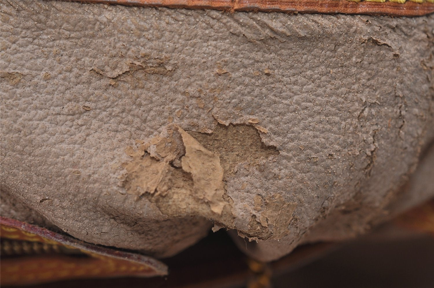 Authentic Louis Vuitton Monogram Bucket GM Shoulder Tote Bag M42236 Junk 3574I