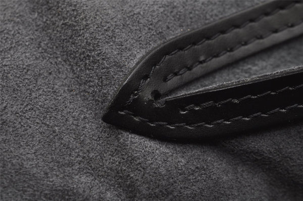 Authentic Louis Vuitton Epi Alma PM Hand Bag Black M40302 LV 3575I