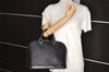 Authentic Louis Vuitton Epi Alma PM Hand Bag Black M40302 LV 3575I