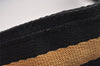 Authentic GUCCI Vintage Sherry Line Sun Visor Canvas Size XL Black 3575J