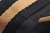 Authentic GUCCI Vintage Sherry Line Sun Visor Canvas Size XL Black 3575J