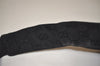 Authentic GUCCI Vintage Sherry Line Sun Visor Canvas Size XL Black 3575J