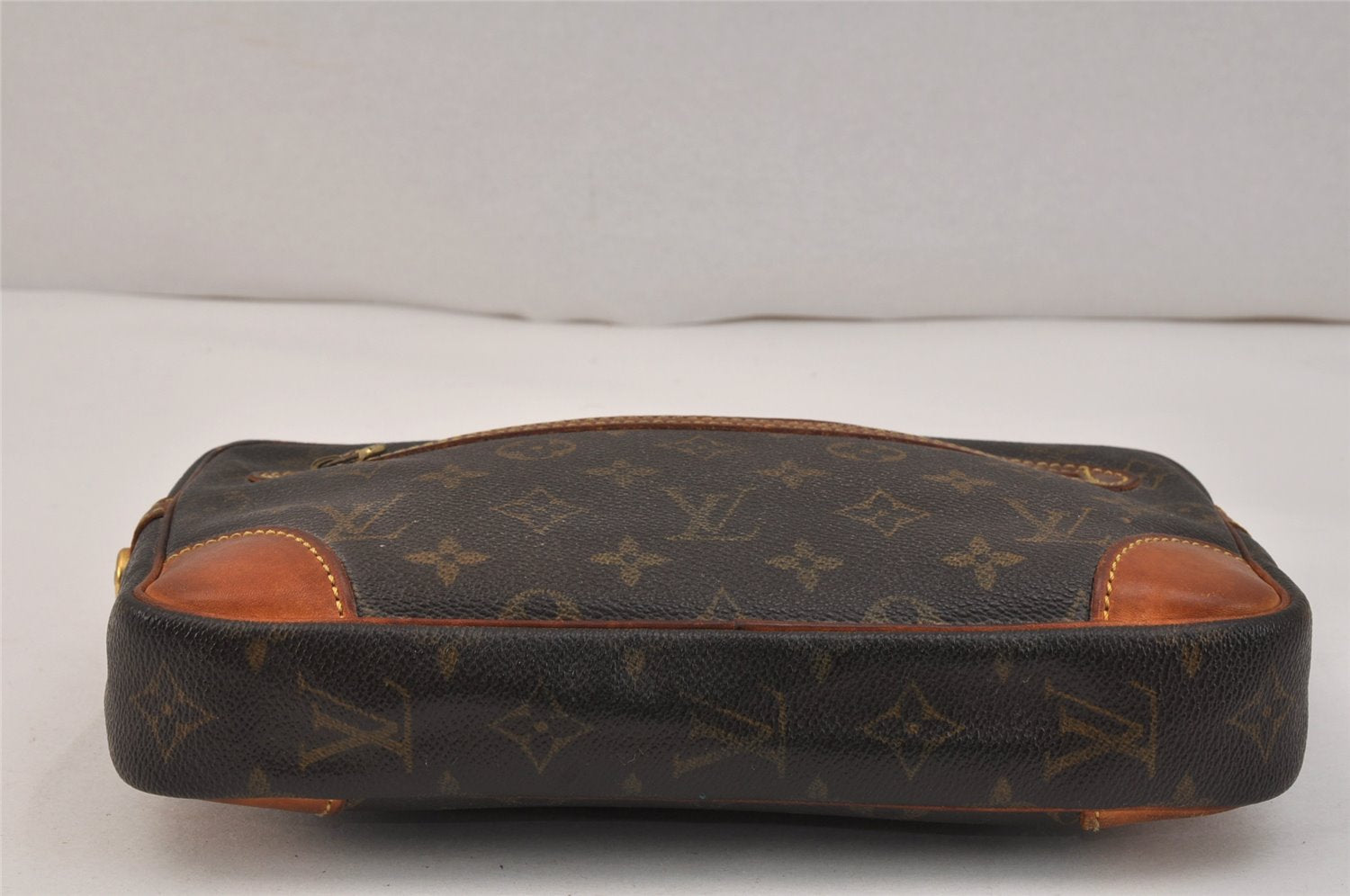 Authentic Louis Vuitton Monogram Marly Dragonne GM M51825 Clutch Bag LV 3575K