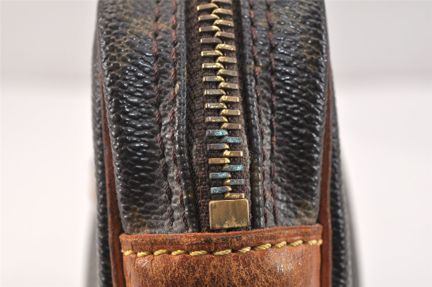 Authentic Louis Vuitton Monogram Marly Dragonne GM M51825 Clutch Bag LV 3575K