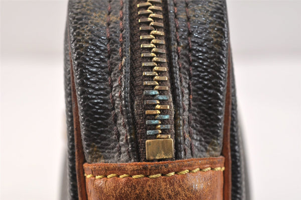 Authentic Louis Vuitton Monogram Marly Dragonne GM M51825 Clutch Bag LV 3575K