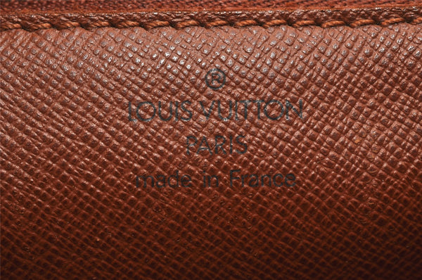 Authentic Louis Vuitton Monogram Marly Dragonne GM M51825 Clutch Bag LV 3575K