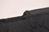 Authentic GUCCI Vintage Waist Body Bag GG Canvas Leather 106688 Black 3576J