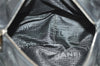 Authentic CHANEL Caviar Skin Chocolate Bar Hand Tote Bag Black 3577I
