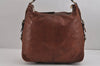 Authentic GUCCI Vintage Shoulder Hand Bag Purse Leather 282344 Brown 3577J