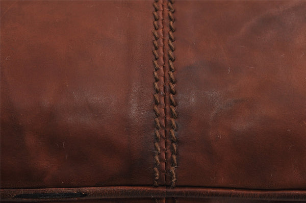 Authentic GUCCI Vintage Shoulder Hand Bag Purse Leather 282344 Brown 3577J