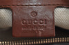 Authentic GUCCI Vintage Shoulder Hand Bag Purse Leather 282344 Brown 3577J