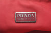 Authentic PRADA Vintage Nylon Tessuto Hand Bag Pouch Purse Pink 3578I