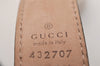 Authentic GUCCI Childrens GG Marmont Leather Belt Black 20.1-23.2" Box 3578J