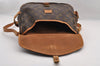 Authentic Louis Vuitton Monogram Saumur 30 Shoulder Cross Bag M42256 LV 3579I