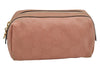 Authentic GUCCI Guccissima Heart GG Leather Pouch Purse 153228 Pink 3579J