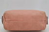 Authentic GUCCI Guccissima Heart GG Leather Pouch Purse 153228 Pink 3579J