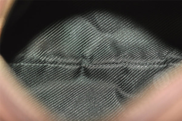 Authentic GUCCI Guccissima Heart GG Leather Pouch Purse 153228 Pink 3579J