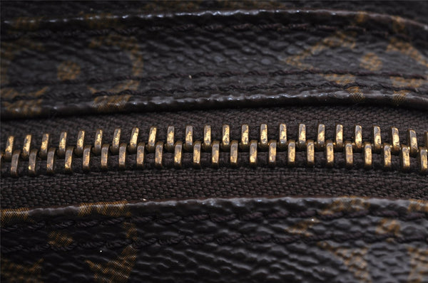 Authentic Louis Vuitton Monogram Montsouris GM Backpack M51135 LV 3580I