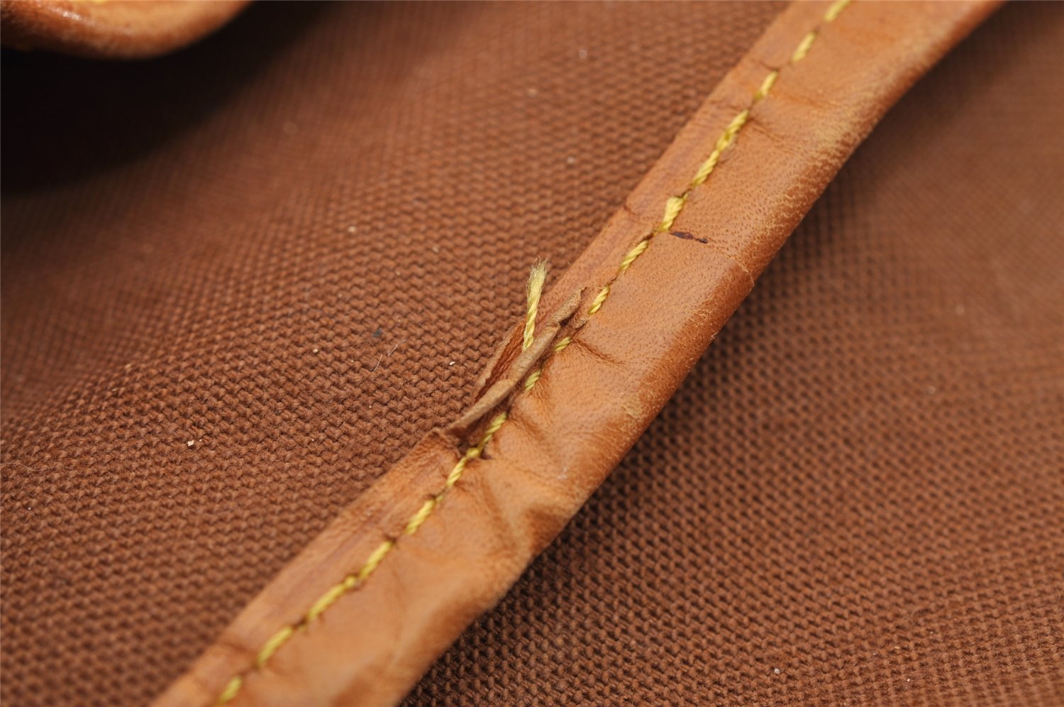 Authentic Louis Vuitton Monogram Montsouris GM Backpack M51135 LV 3580I