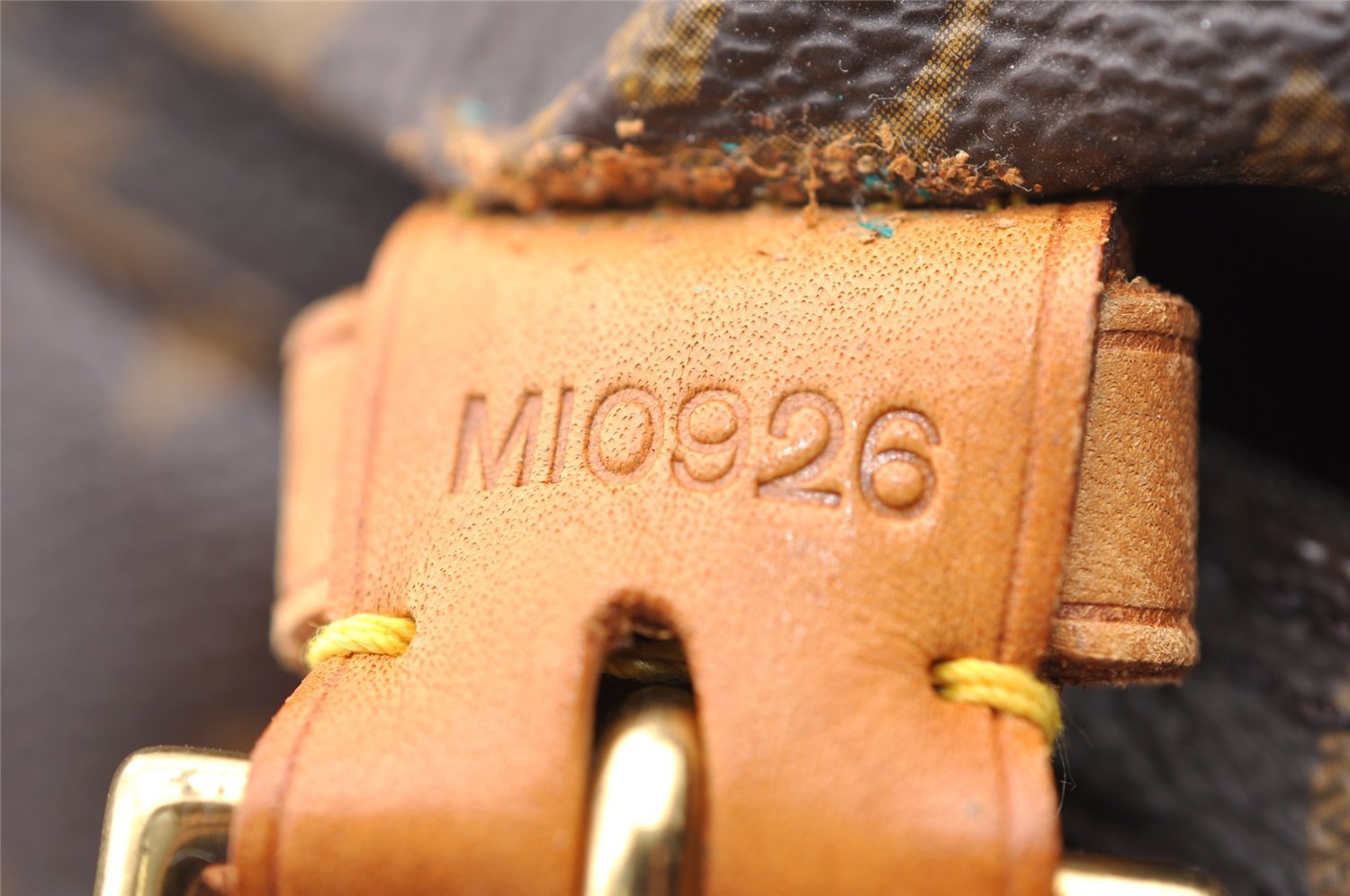 Authentic Louis Vuitton Monogram Montsouris GM Backpack M51135 LV 3580I