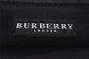 Authentic BURBERRY Vintage Nova Check Canvas Leather Hand Tote Bag Beige 3581I