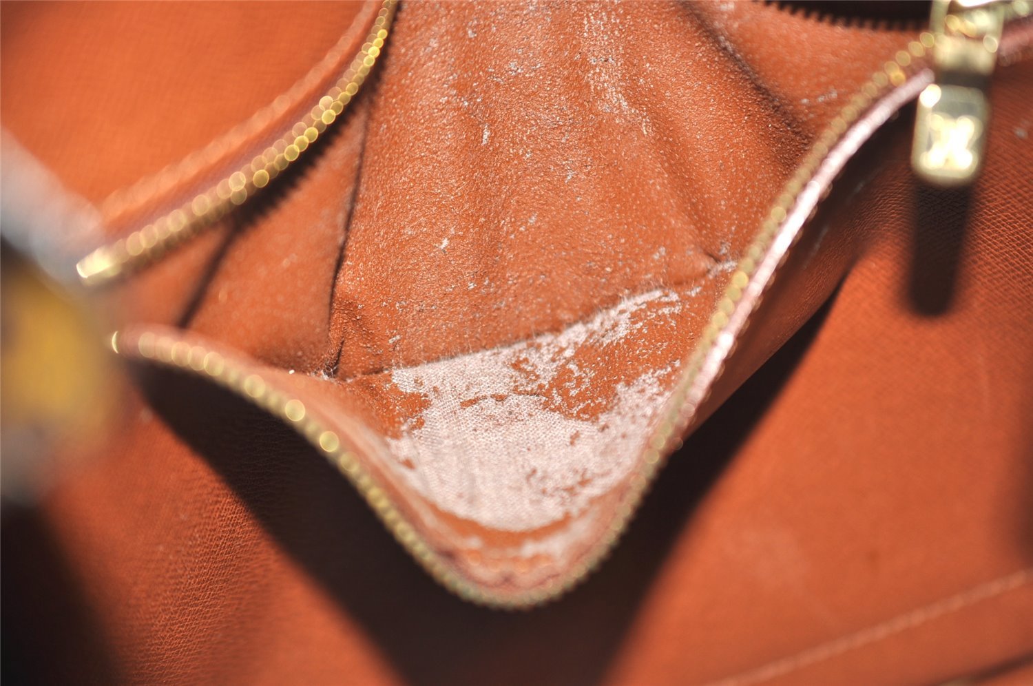 Authentic Louis Vuitton Monogram Saint Cloud GM M51242 Shoulder Cross Bag 3582I