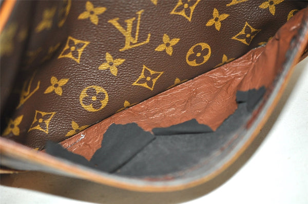 Authentic Louis Vuitton Monogram Trocadero 27 Shoulder Cross Bag M51274 LV 3583I