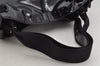 Authentic Salvatore Ferragamo Vara Ribbon Enamel Shoulder Tote Bag Black 3583K