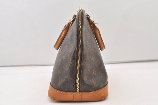 Authentic Louis Vuitton Monogram Alma Hand Bag Purse M51130 LV 3584J