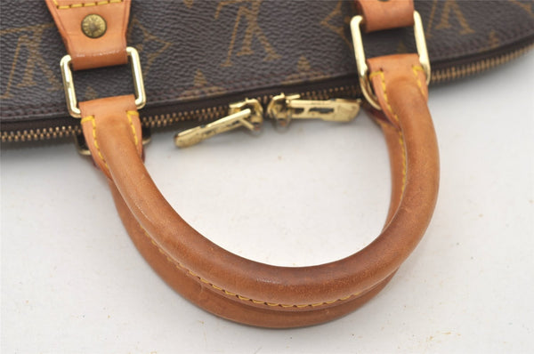Authentic Louis Vuitton Monogram Alma Hand Bag Purse M51130 LV 3584J