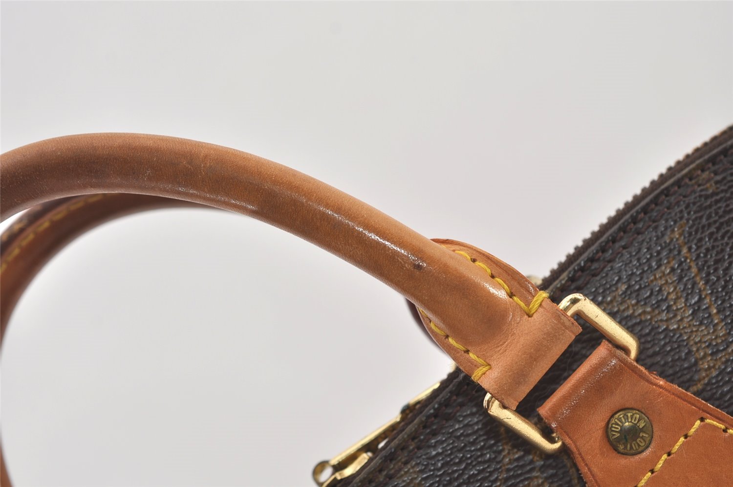 Authentic Louis Vuitton Monogram Alma Hand Bag Purse M51130 LV 3584J