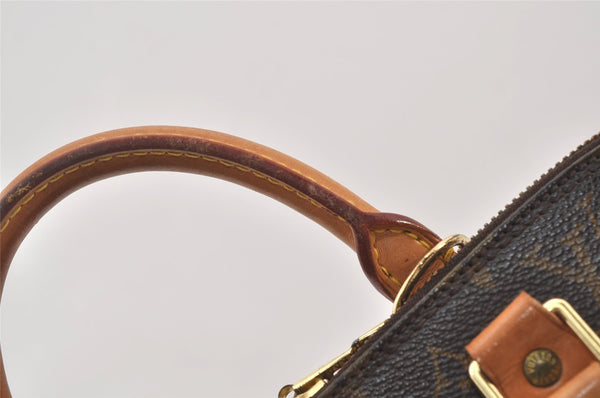 Authentic Louis Vuitton Monogram Alma Hand Bag Purse M51130 LV 3584J