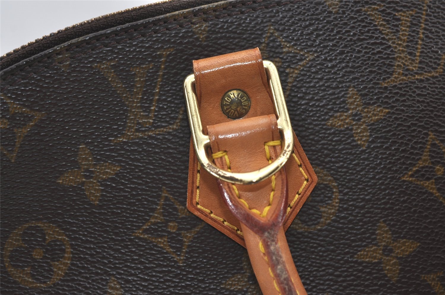 Authentic Louis Vuitton Monogram Alma Hand Bag Purse M51130 LV 3584J