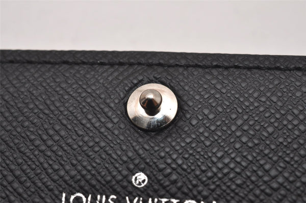 Authentic Louis Vuitton Damier Graphite Multicles 6 Key Case M62662 LV 3585I