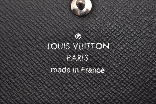 Authentic Louis Vuitton Damier Graphite Multicles 6 Key Case M62662 LV 3585I