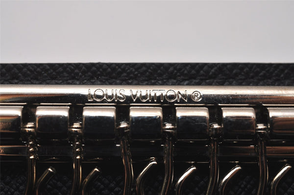 Authentic Louis Vuitton Damier Graphite Multicles 6 Key Case M62662 LV 3585I