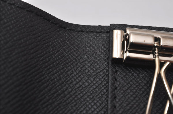 Authentic Louis Vuitton Damier Graphite Multicles 6 Key Case M62662 LV 3585I